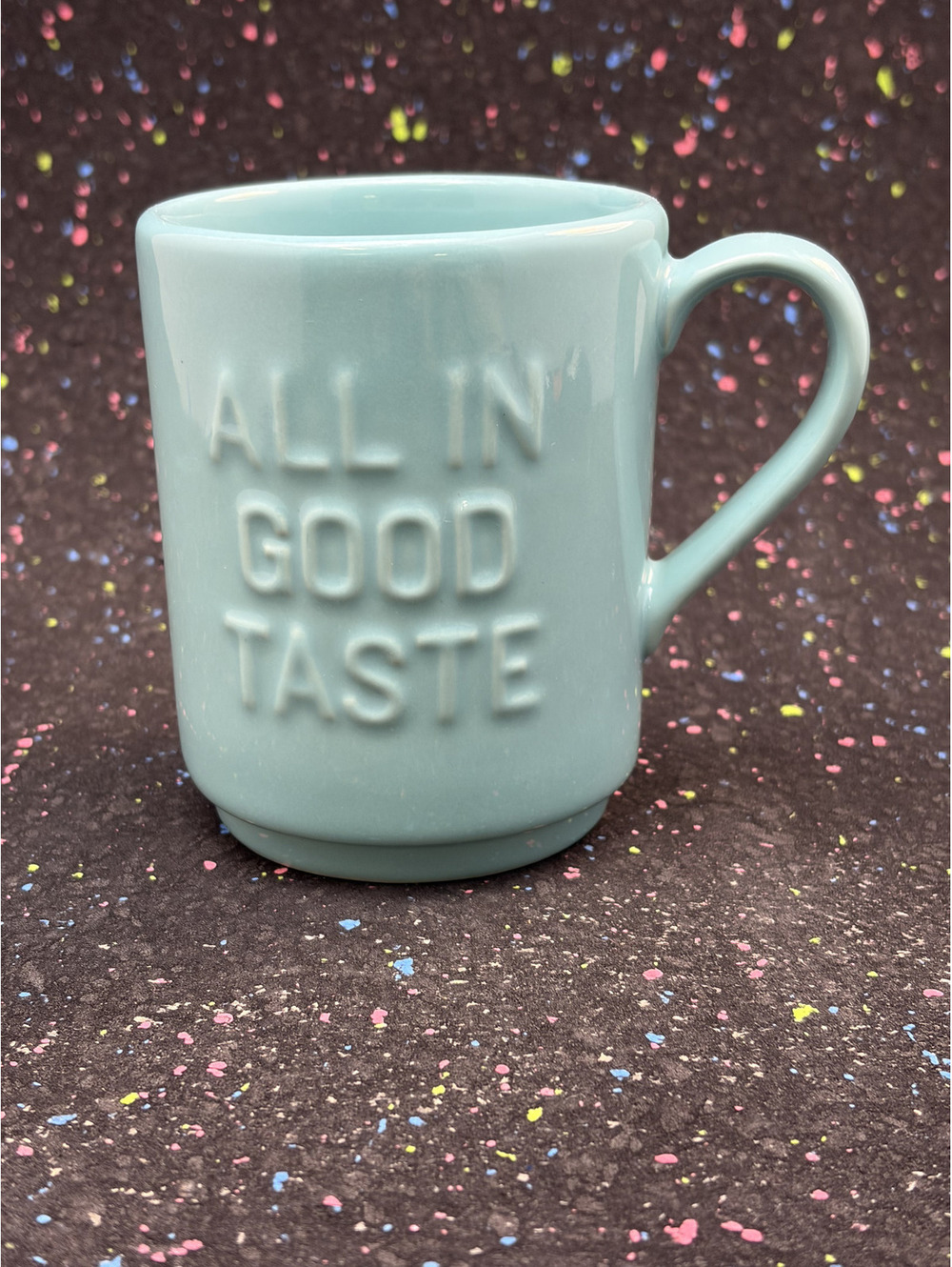 Kate Spade New York Lenox Blue Ceramic Mug - All In Good Taste